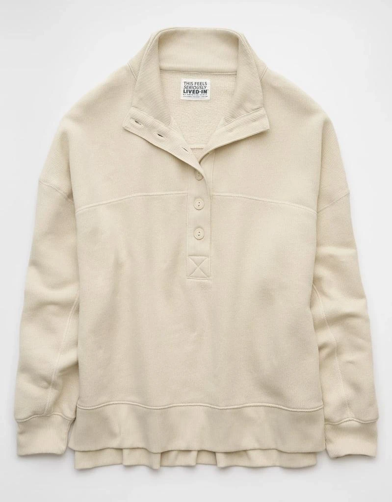 AE AE Big Hug Henley Sweatshirt 3
