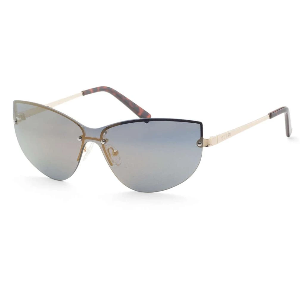 GUESS Guess Outlet Women's Gold Shield Sunglasses 1