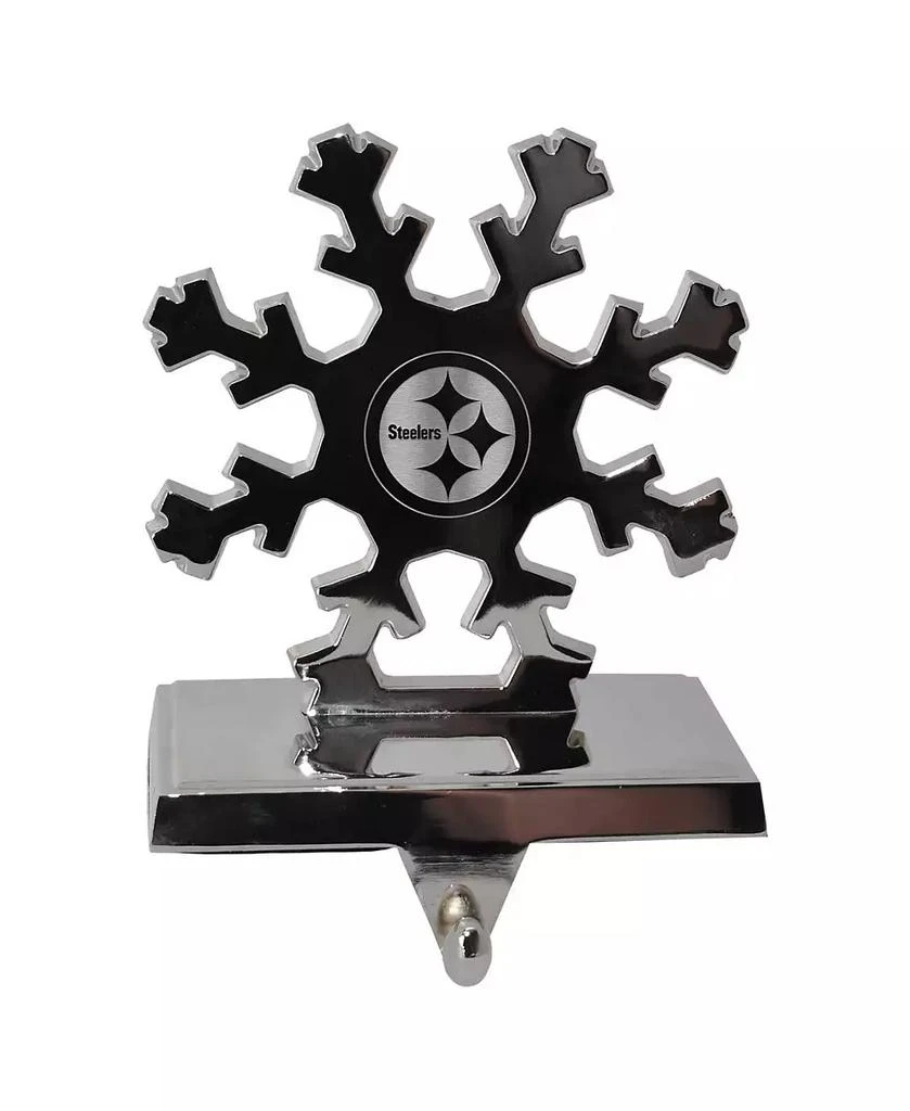 Memory Company The Pittsburgh Steelers Snowflake Stocking Holder 1