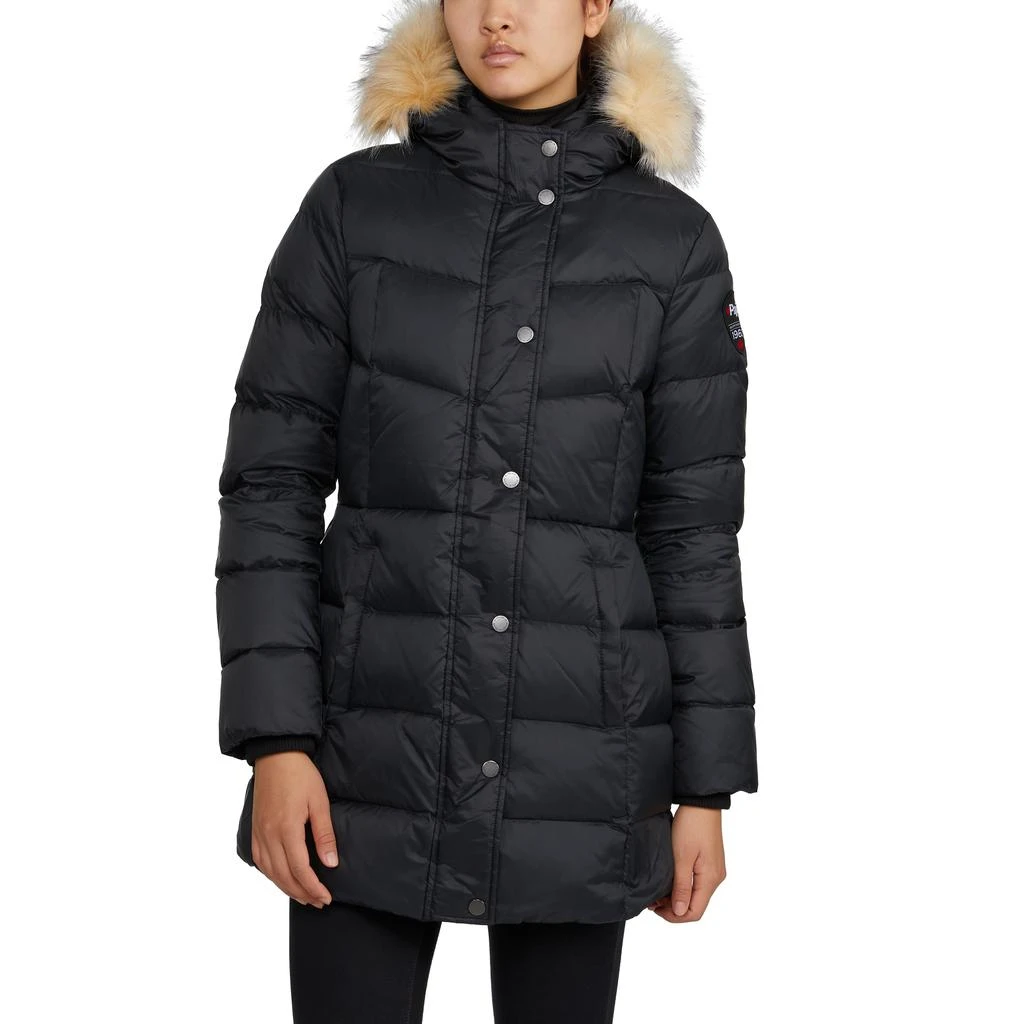 Pajar Women's Roxy Quilted Puffer with Detachable Faux Fur Trim 5