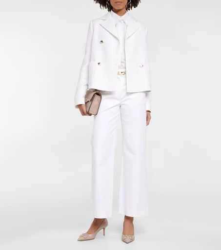 Valentino VLogo leather pumps 2