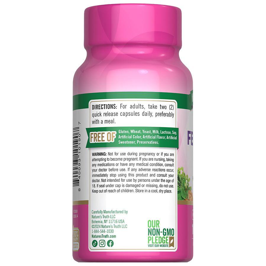 Nature's Truth Fenugreek Capsules