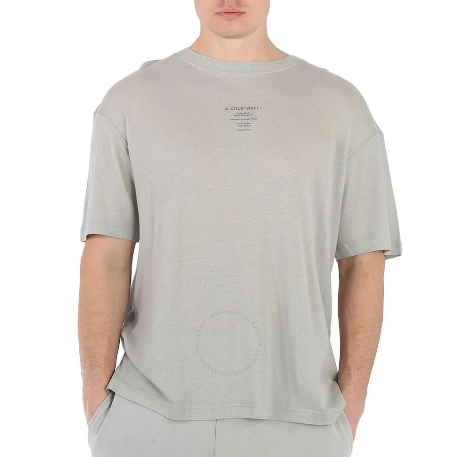 A Cold Wall Men's Artisan Crewneck Logo T-shirt 1