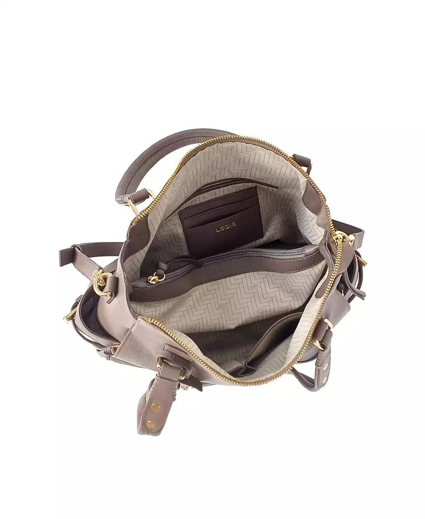 LODIS Farley Leather Satchel Bag 4