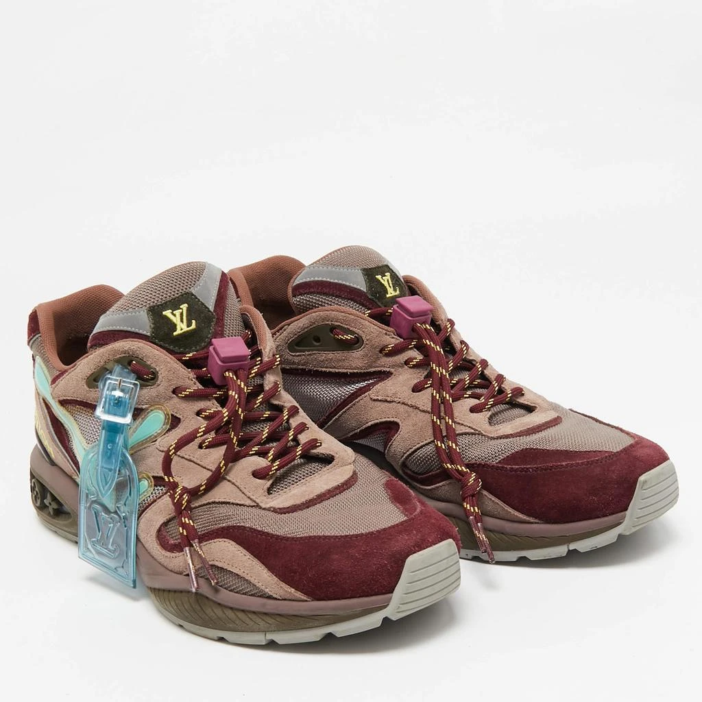 Louis Vuitton Louis Vuitton Multicolor Suede and Mesh LV Trail Sneakers Size 43 4