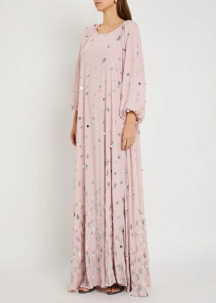 chinese dress ladies FRIDA BLACK BACKLESS MAXI DRESS | CULT MIA main image 0