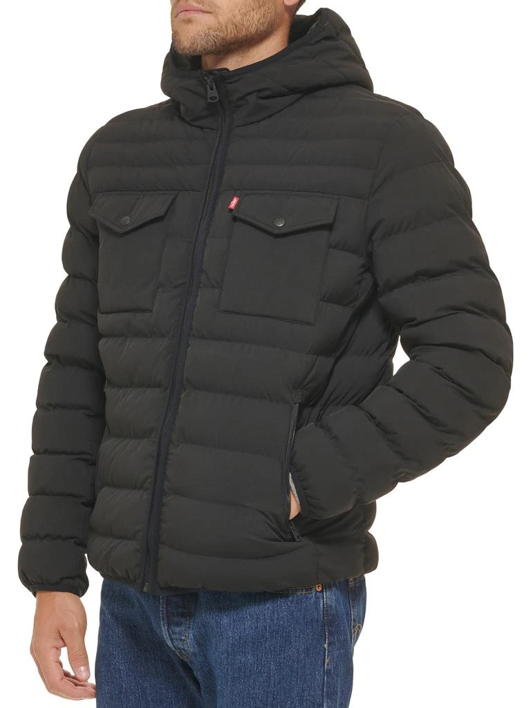 Levi
s Stretch Quilted Hooded Puffer Jacket 5