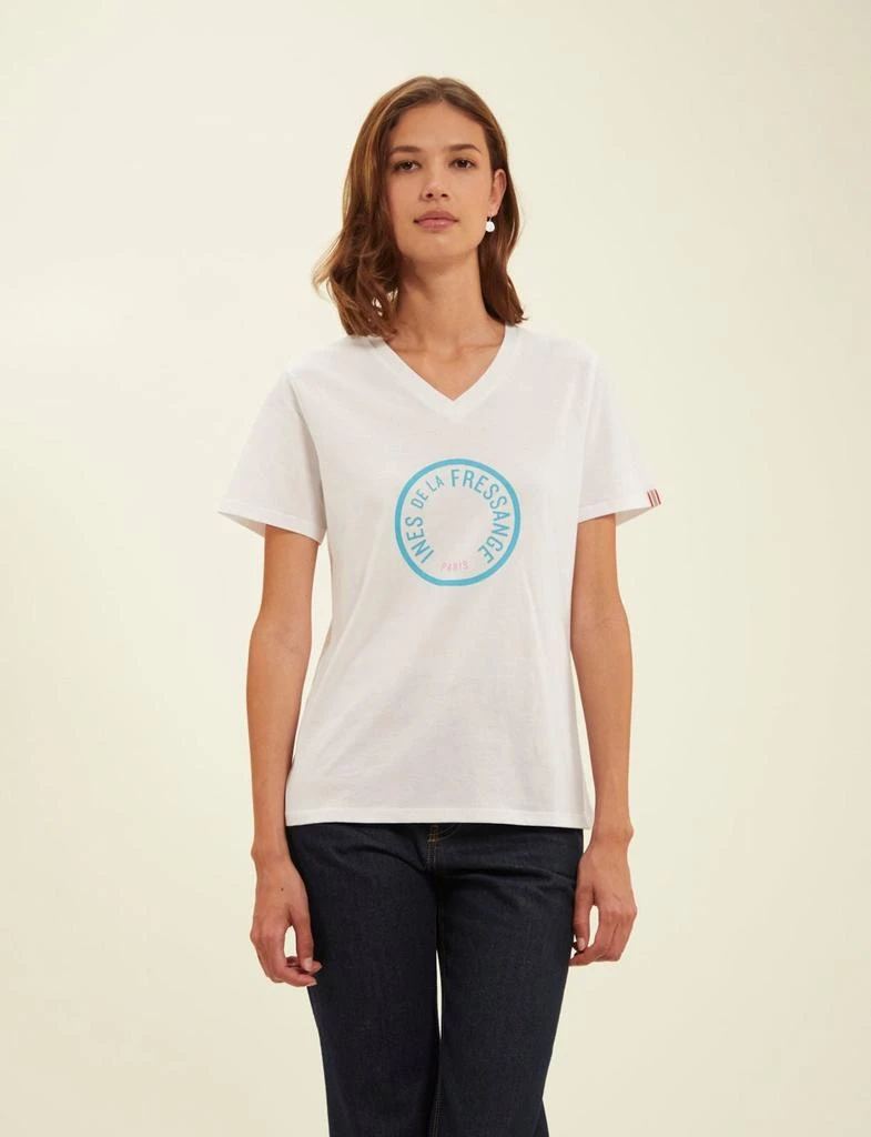 INES DE LA FRESSANGE PARIS Aurora T-shirt white 2