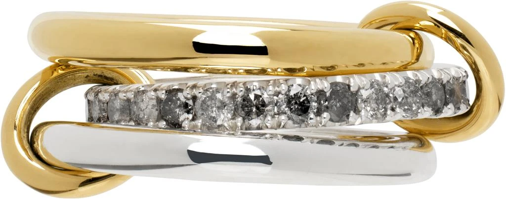 Spinelli Kilcollin Silver & Gold Taurus SG Gris Ring 1
