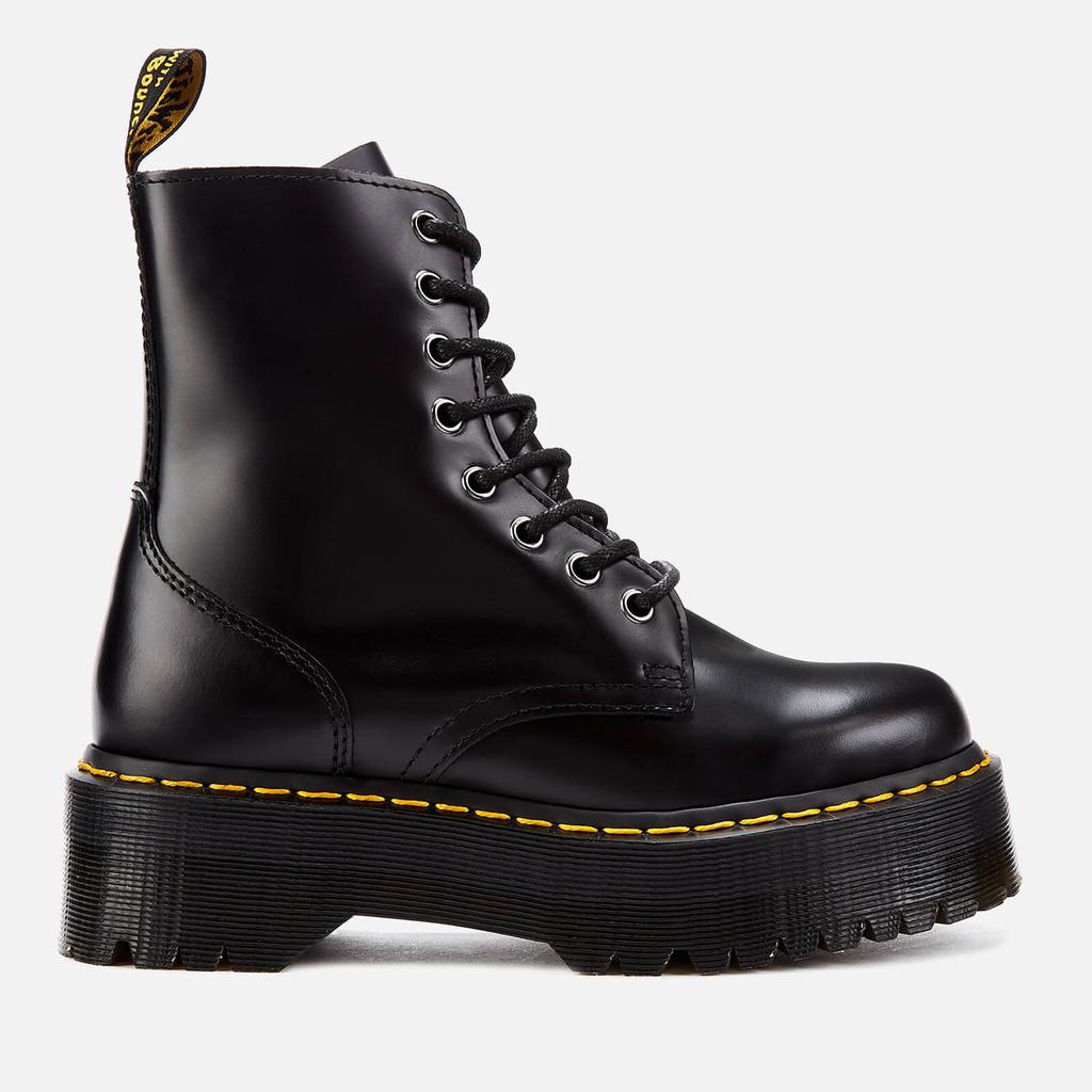 Dr. Martens Dr. Martens Jadon Unisex Smooth Leather Boots - Black