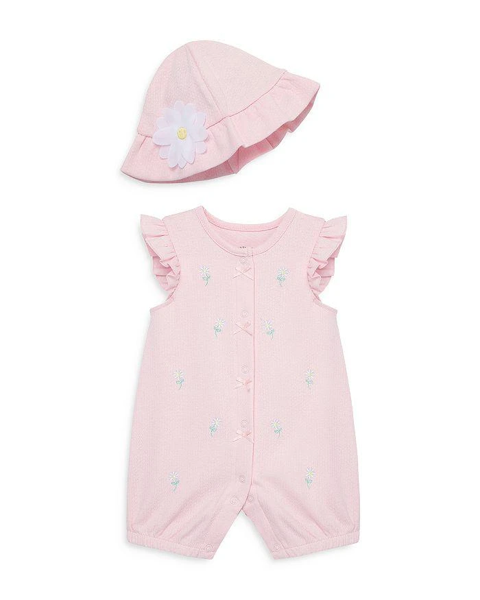 Little Me Girls' Daisies Romper & Hat - Baby 1