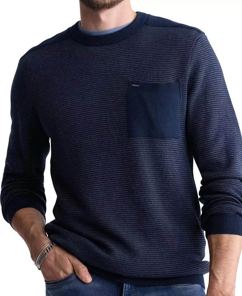 BUFFALO David Bitton Men's William Knit Pullover Crewneck Sweater 6