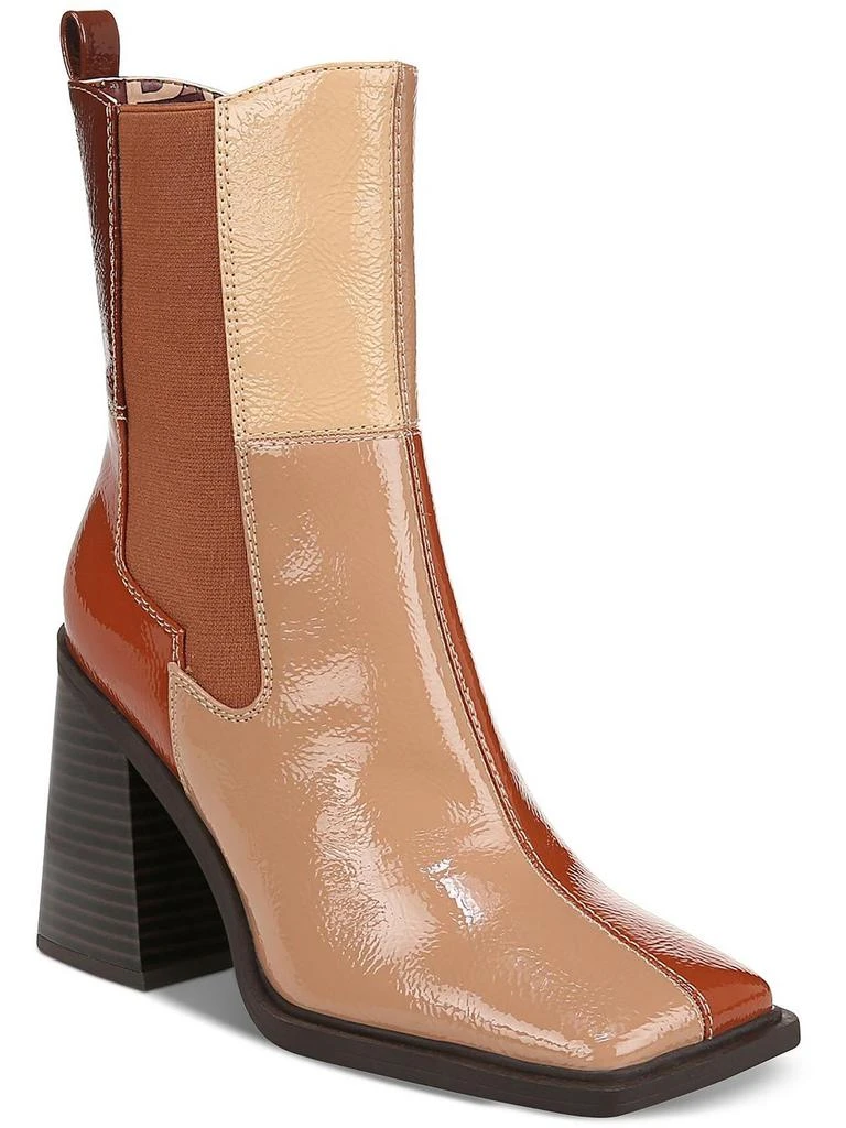 Sam Edelman Lauren Womens Square Toe Chelsea Boots 10