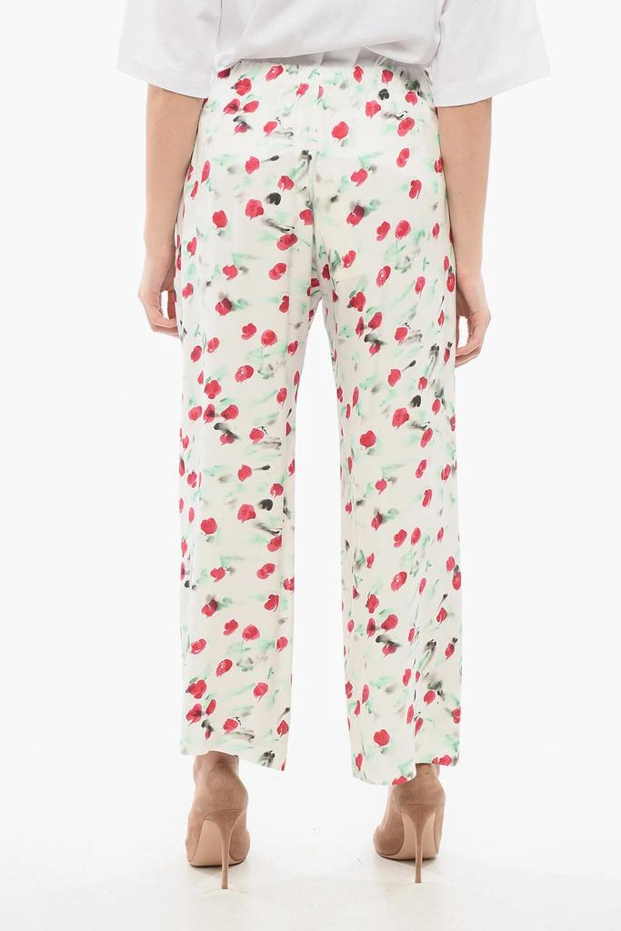 Marni Marni Satin Cropped Pants with Drawstring 2