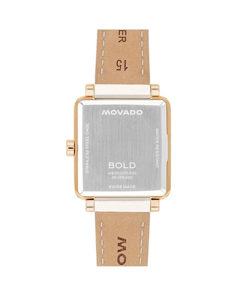 Movado Bold Evolution 2.0 Tank Square Watch, 28mm x 26mm 2