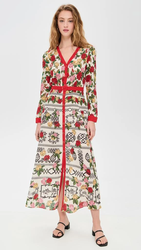Saloni Lea Shirt Dress 1