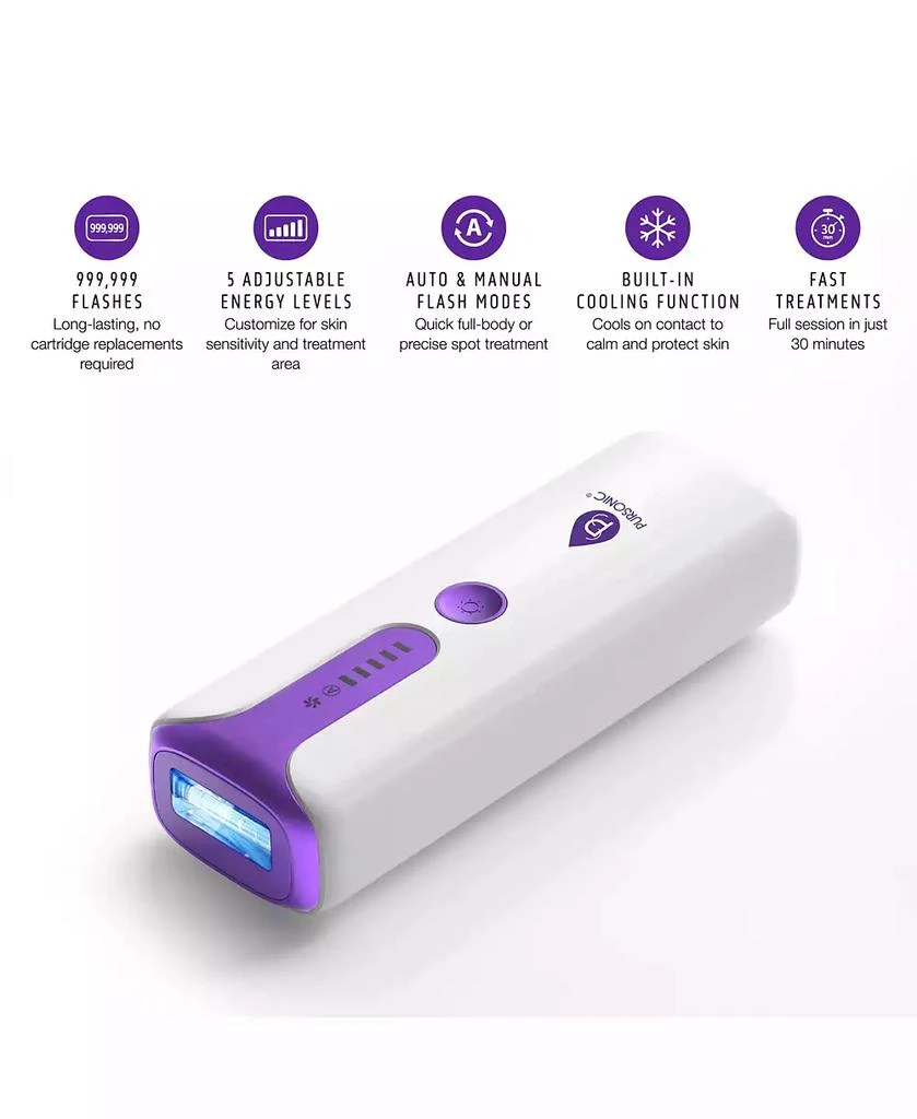PURSONIC IPL Laser Hair Removal Device w – Painless Permanent Hair Reduction at Home 3