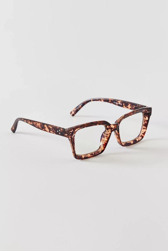 Urban Outfitters Thick Frame Blue Light Glasses 1