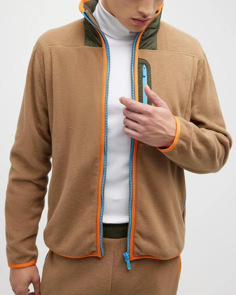 Lacoste Men's Full-Zip Fleece Sweatshirt 6