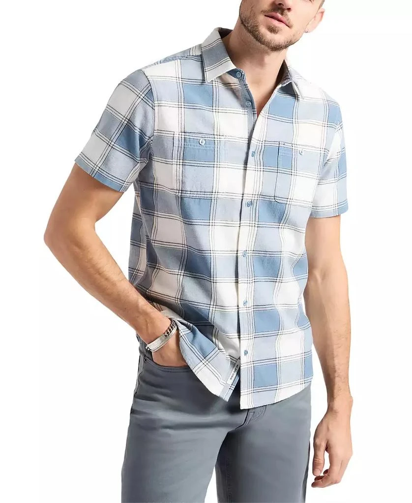 BUFFALO David Bitton Men's Sagrino Fitted Plaid Button-Down Shirt 4