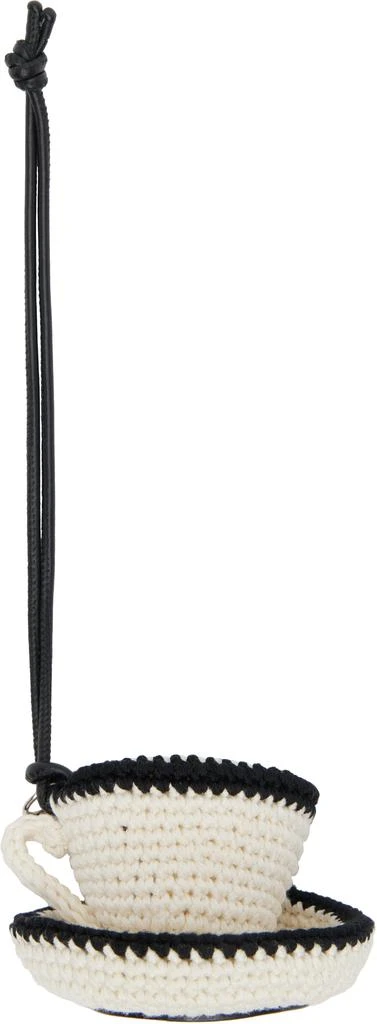 JW Anderson Off-White Teacup Charm Keychain 2