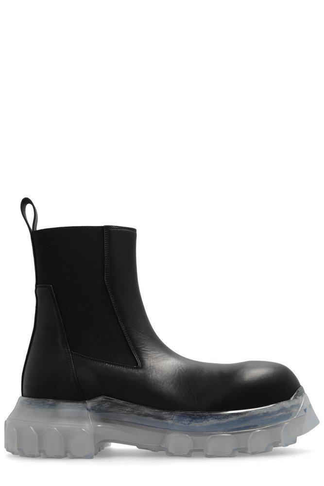 Rick Owens Rick Owens Beatle Chunky-Sole Ankle Boots