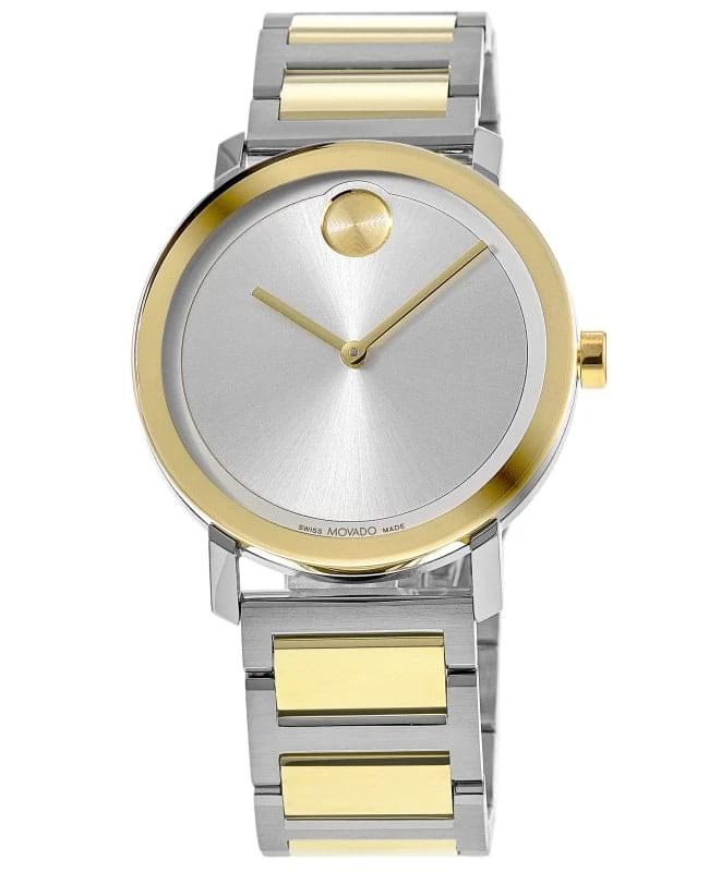 Movado Movado Bold Evolution Silver Dial Two-Tone Steel Women's Watch 3600825 1