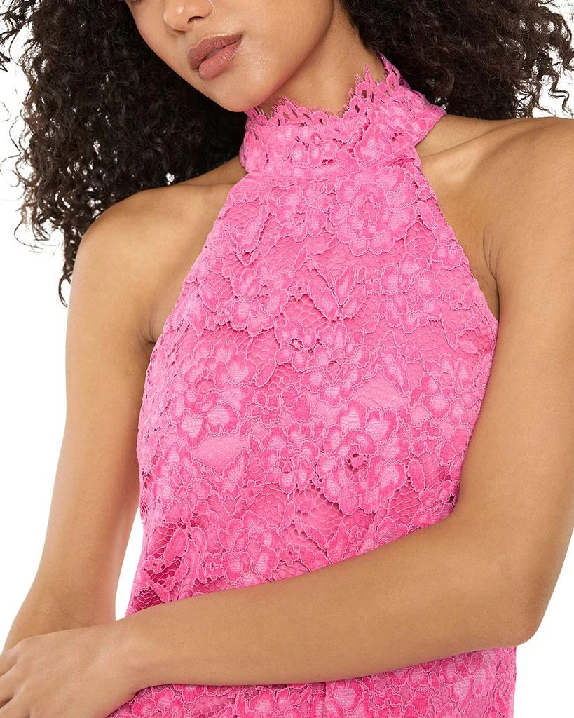 Likely Issa Mock Neck Lace Dress 2
