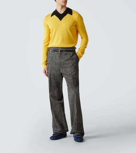 Prada Collapse Re-Nylon and suede sneakers 2