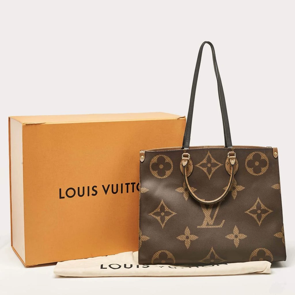 Louis Vuitton Louis Vuitton Monogram Reverse Giant Canvas OnTheGo GM Bag 10