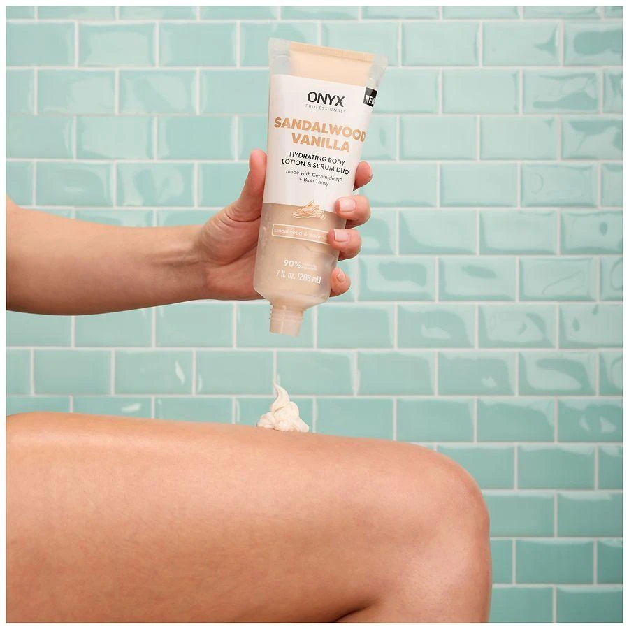 Onyx Professional Hydrating Lotion 
Serum Duo Sandalwood Vanilla 3