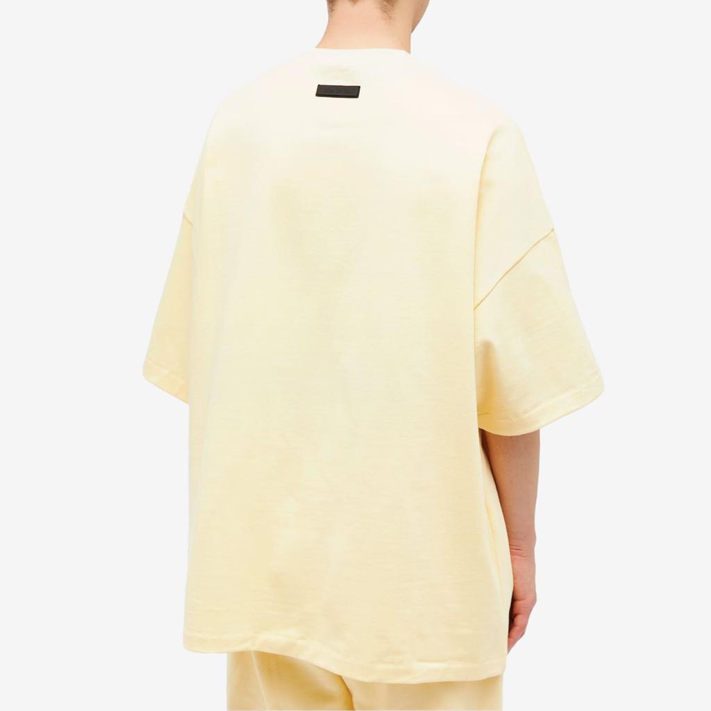 Tシャツ・カットソー Essentials Heavy Jersey Crewneck T-Shirt Garden Yellow ESSENTIALS CREWNECK T-SHIRT - GARDEN YELLOW