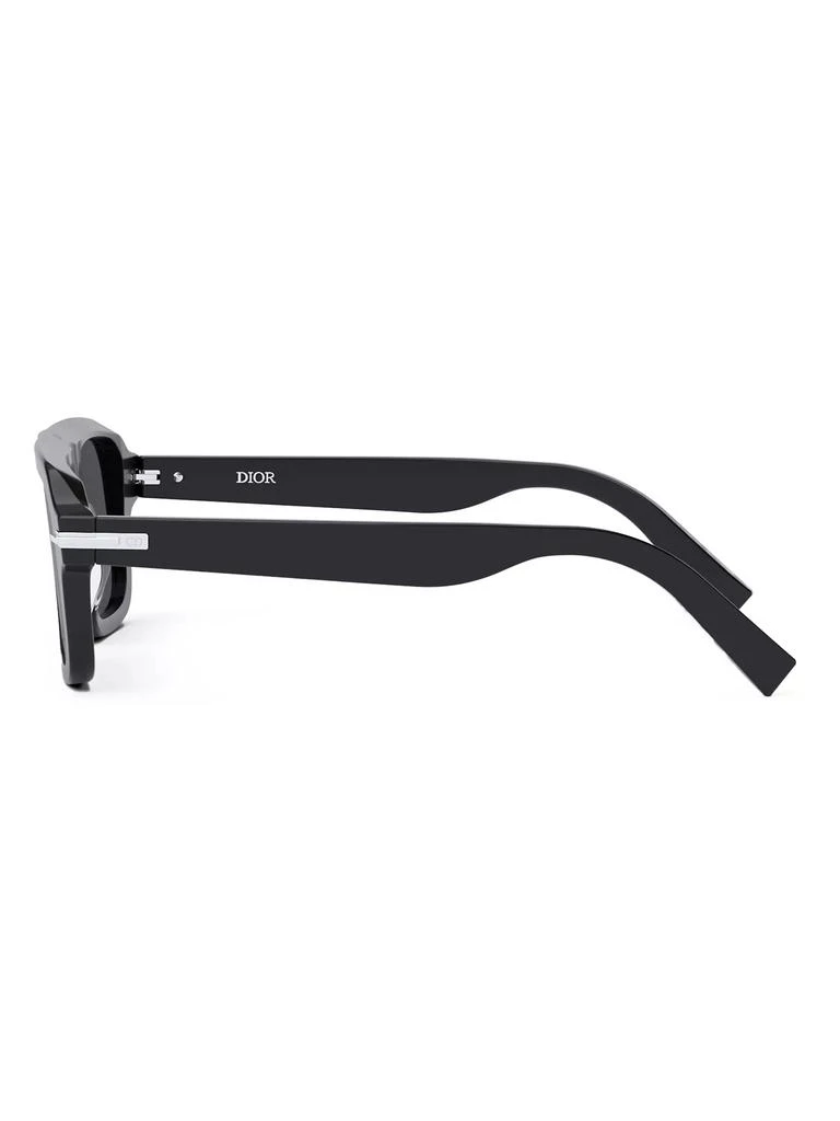 Dior DiorBlackSuit N21 52MM Rectangular Sunglasses 6