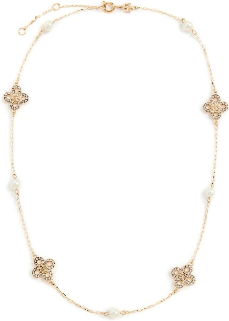 Tory Burch Women
s Forget Me Not Pearl Necklace