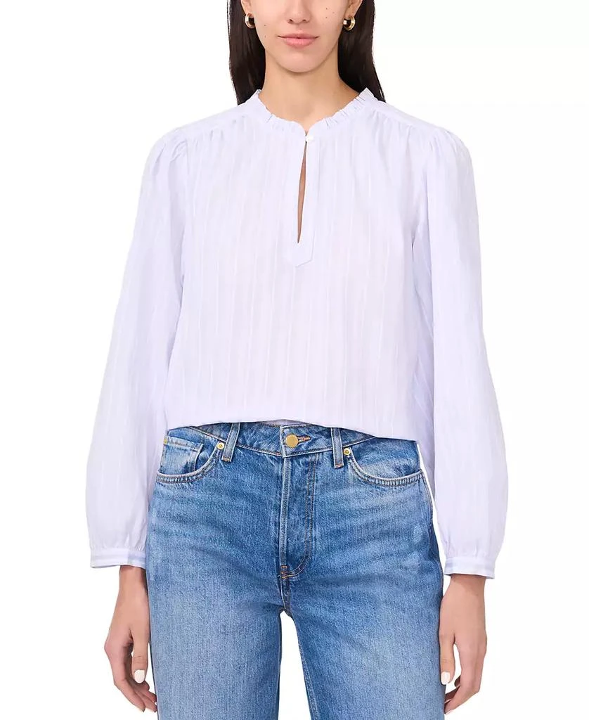 Parker Women's Cotton The Alora High-Neck Blouse 1