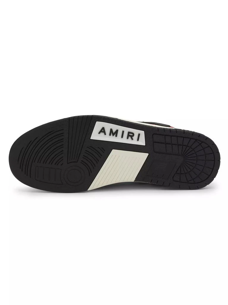 AMIRI Skel Leather Low-Top Sneakers 6