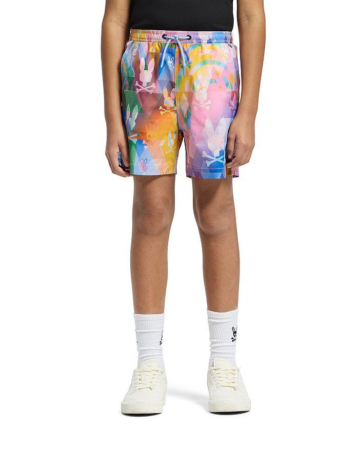 Psycho Bunny Boys' Milos Swim Trunks - Little Kid, Big Kid