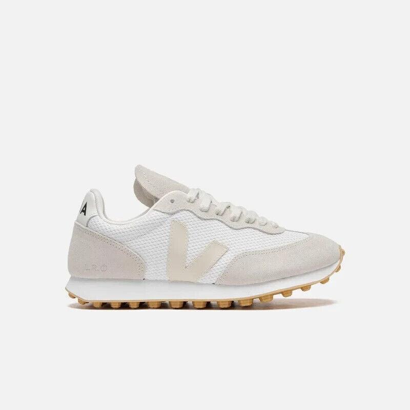 Veja Veja Rio Branco RB0102382A Sneakers Women's White Suede Low Top Training Shoes