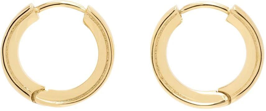 Vitaly Gold Arc Earrings 1