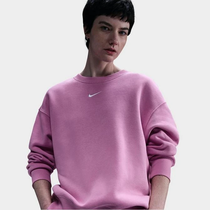 NIKE Women's Nike Sportswear Phoenix Fleece Oversized Crewneck Sweatshirt 1