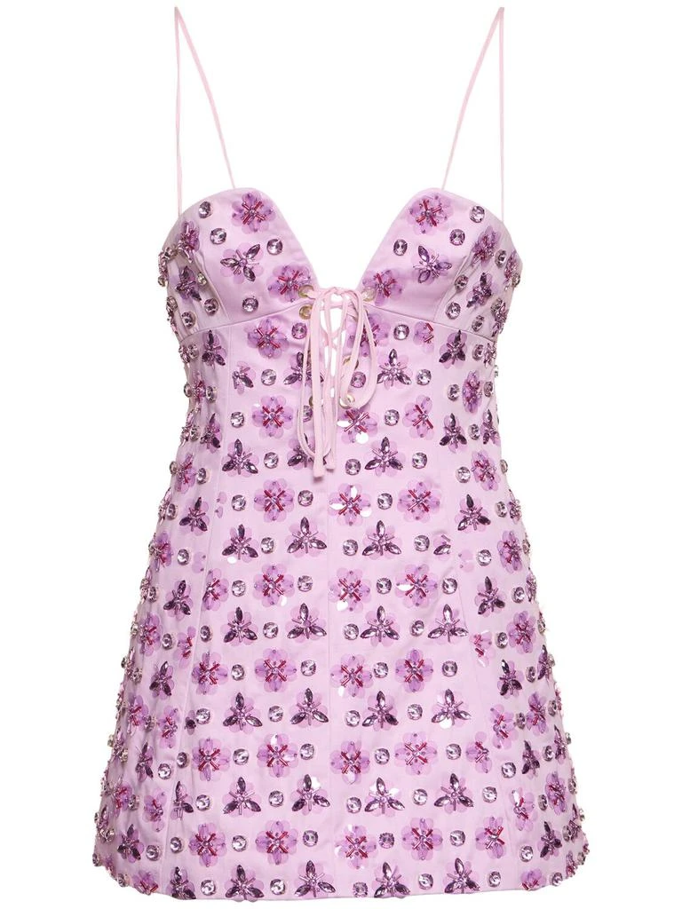 Shop Embellished Cotton Satin Mini Dress on Sale at BeyondStyle  Get 61%  Off Embellished Cotton Satin Mini Dress with Limited-Time Flash Deals,  Exclusive Discounts, and Special Offers. Enjoy Unbeatable Savings on