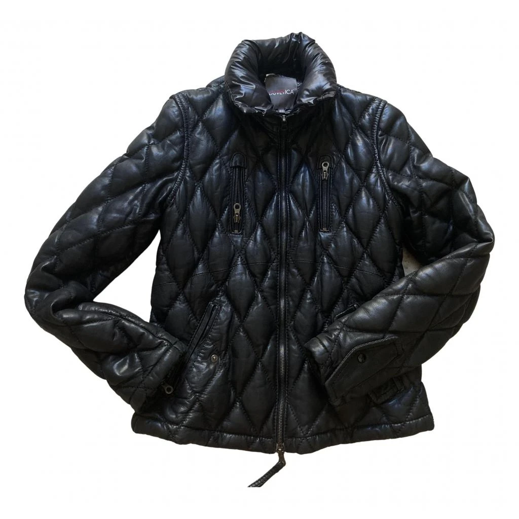 DUVETICA Duvetica Leather coat 1