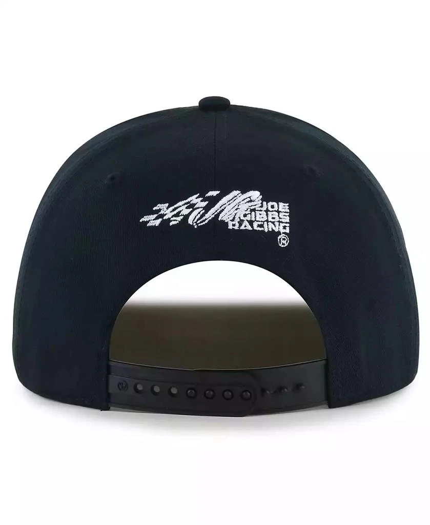 47 Brand Men's Black Denny Hamlin Triple Hit Hitch Rope Adjustable Hat 2