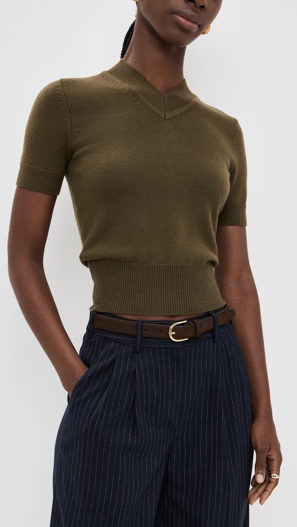 Andersons Narrow Nubuck Semi-Formal Belt