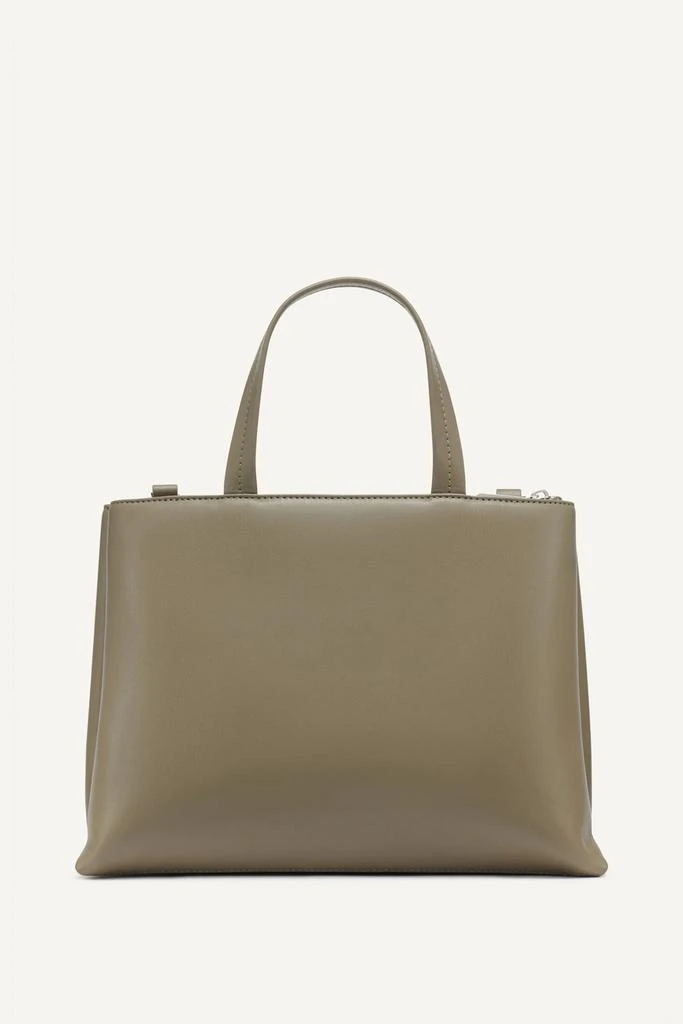 DKNY TINSLEY LOGO EMBOSSED SATCHEL BAG 4