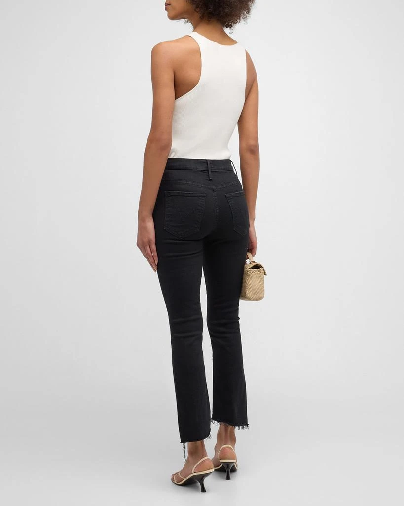 MOTHER The Insider Crop Step Fray Jeans 5