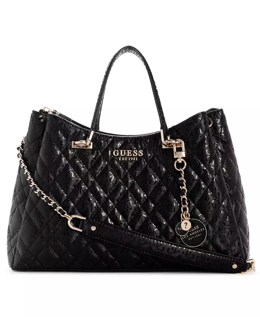 GUESS Isemay Girlfriend Medium Satchel Bag