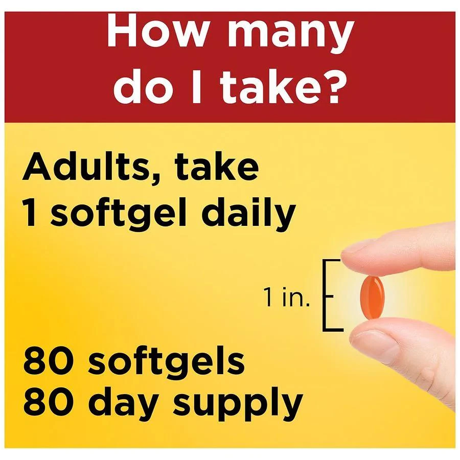 Nature Made CoQ10 200 mg Softgels 5