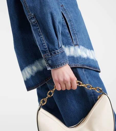 Valentino VGold distressed denim shirt 5