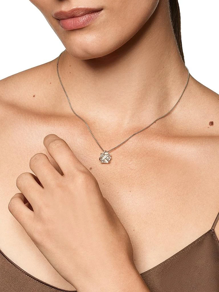 David Yurman Cable Wrap Necklace in Sterling Silver 2